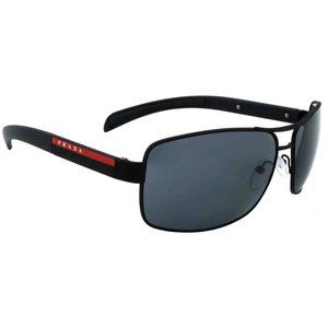 Sale! Prada Men's Polarized Black Sunglasses